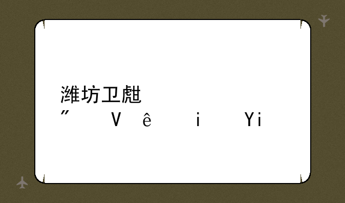 潍坊卫生学校分数线是多少